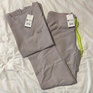 BNWT SLATE FIGS SET XS